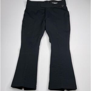 Vintage Snow Ski Pants Schoeller AFRC Wool Stirrup Winter Snowboarding Black 38
